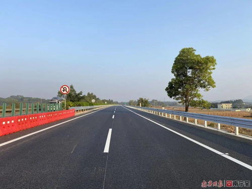 正式恢復通行 興業(yè)至六景高速公路路面改造工程 南寧往玉林方向 半幅改造完成